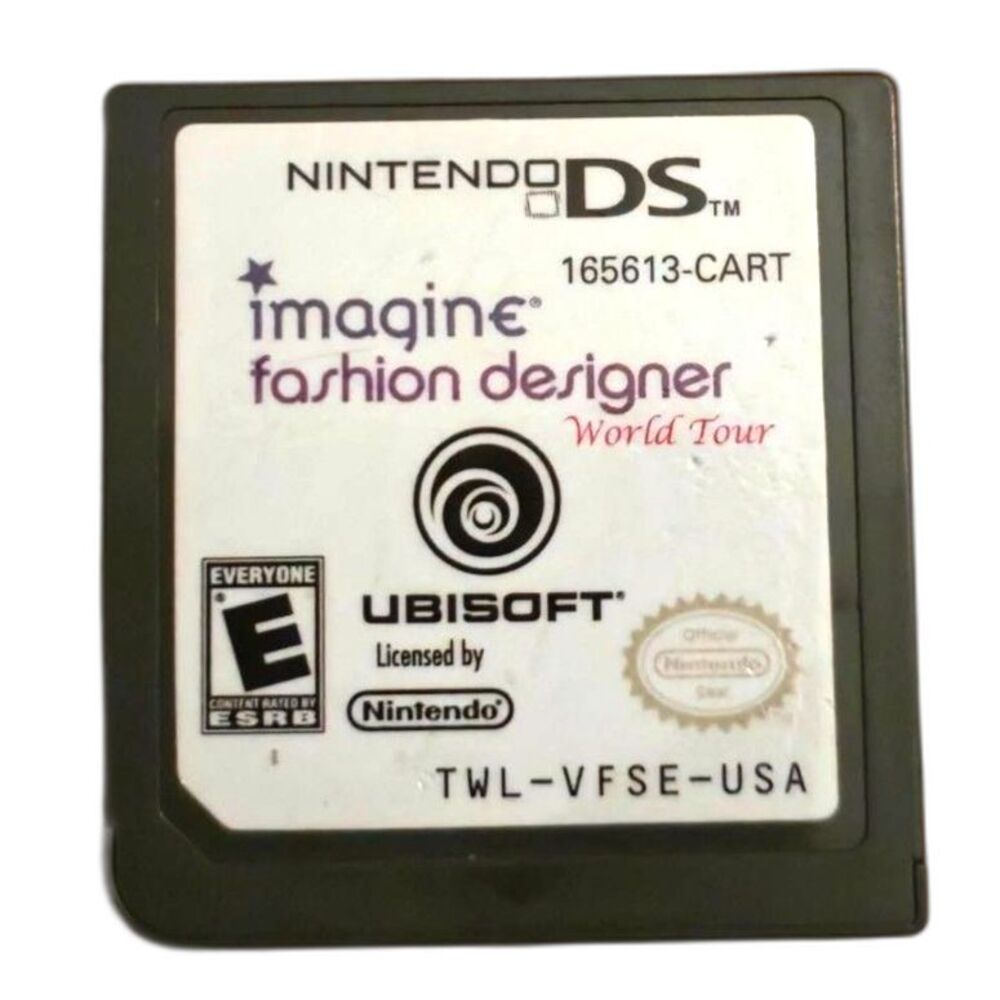 Imagine Fashion Designer: World Tour Nintendo DS 3DS (Cartridge Only) Tested